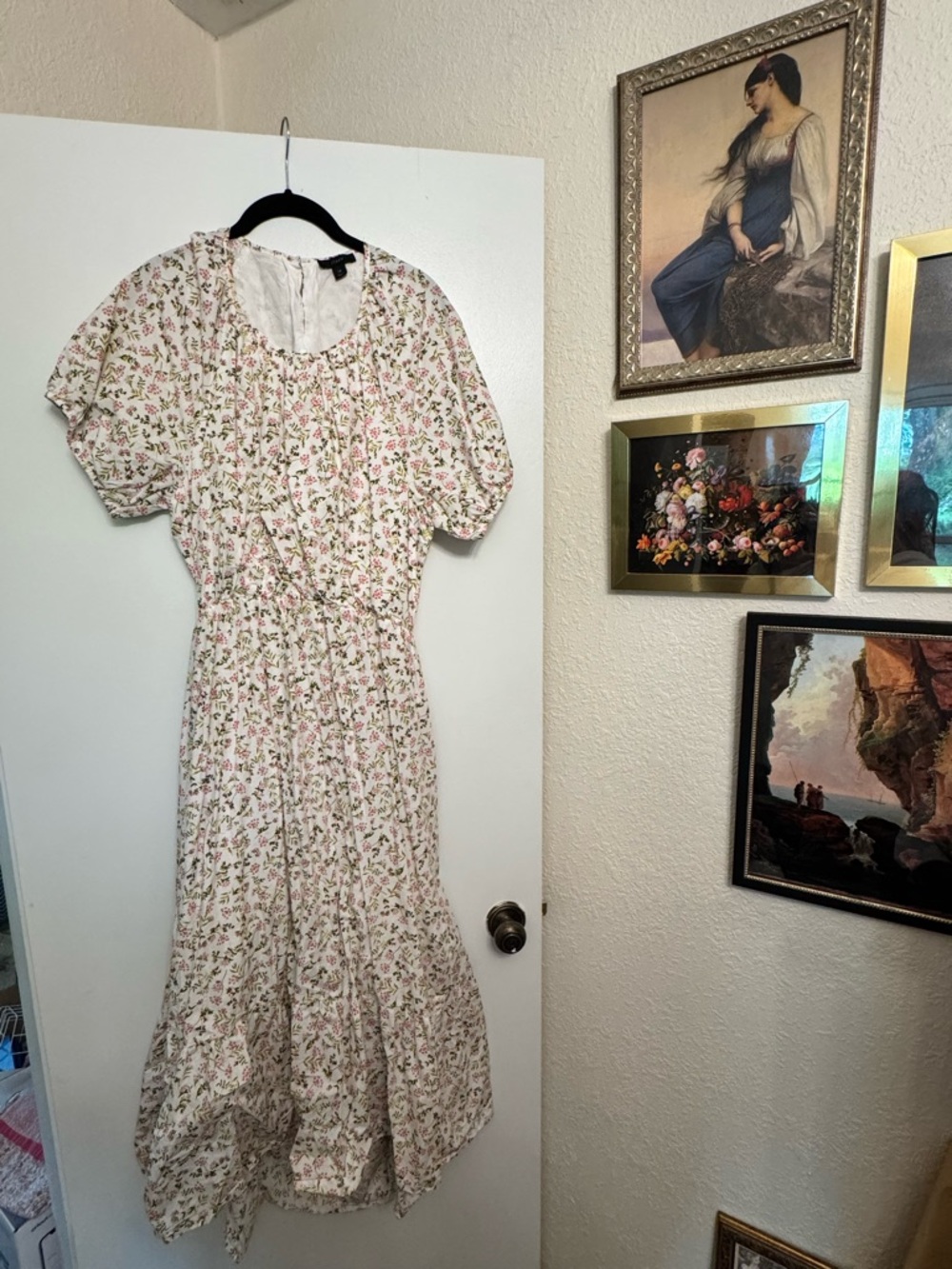 J.Crew Meadow Floral Side Cotton Poplin Dress Size 18